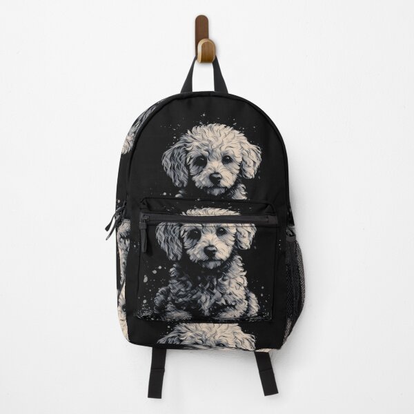 Item preview, A Cavapoo Puppy In Rugged Distressed Style For Dark T-shirts designed and sold by GVRDesign.