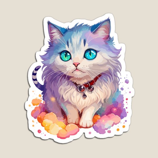 Item preview, Kitty on clouds designed and sold by elearah1.