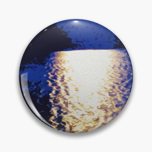 Item preview, MOON GLOW ON A LAKE designed and sold by ArtbyRolleen.