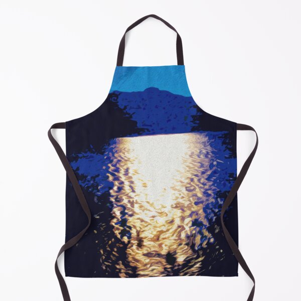 Item preview, MOON GLOW ON A LAKE designed and sold by ArtbyRolleen.