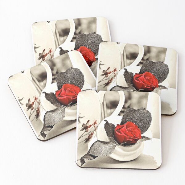 Item preview, Blooming red rose designed and sold by ArztNacht.