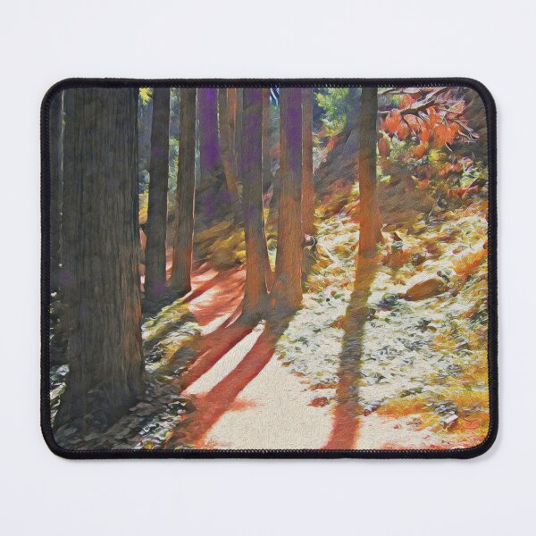 Item preview, PATH THROUGH THE WOODS designed and sold by ArtbyRolleen.