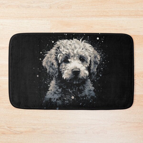 Item preview, A Cavapoo In Rugged Distressed Style For Dark T-shirts designed and sold by GVRDesign.