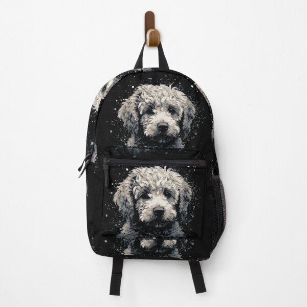 Item preview, A Cavapoo In Rugged Distressed Style For Dark T-shirts designed and sold by GVRDesign.