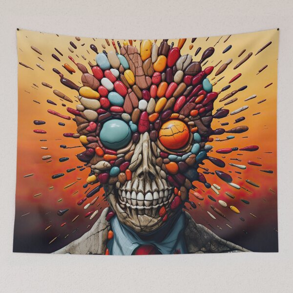 Item preview, Exploding Skull designed and sold by JPugliese.