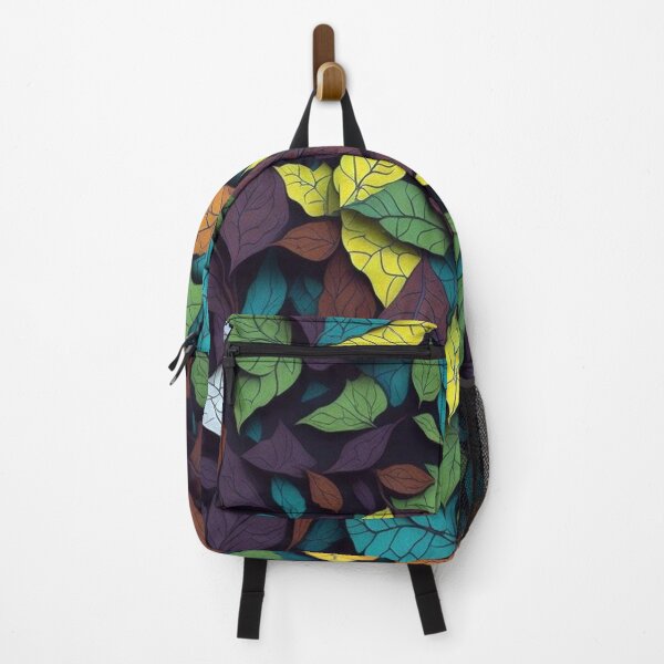 Item preview, A captivating mosaic of twocolored forest leaves designed and sold by likbatonboot.