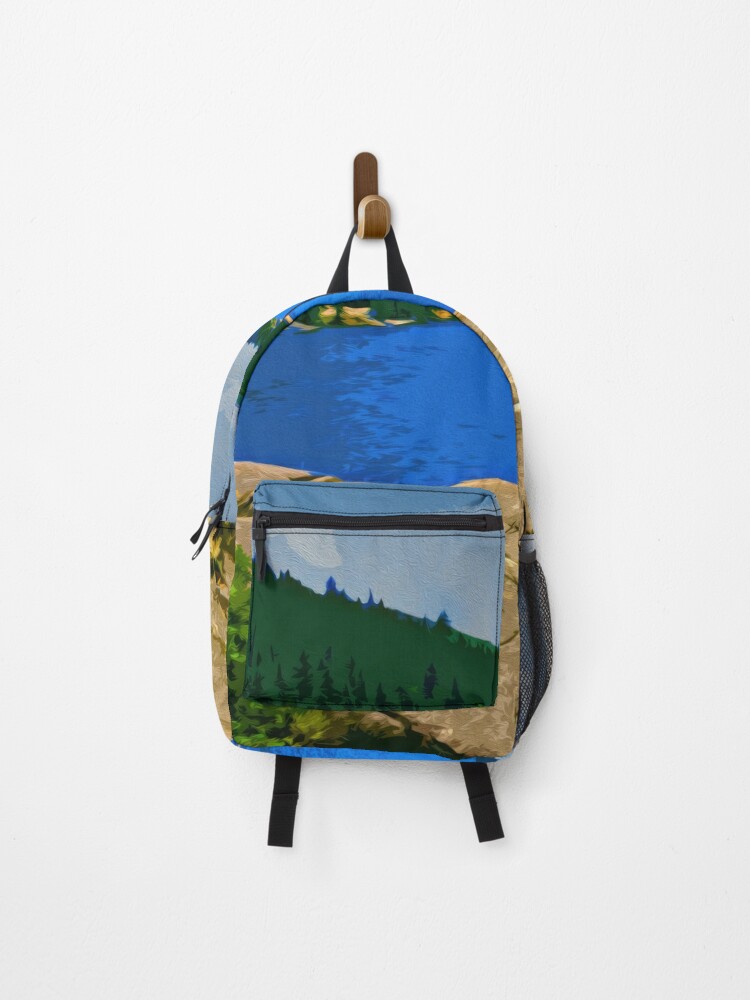 Fishing Lures Green Backpack