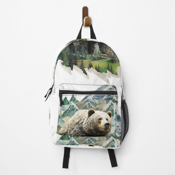 Item preview, A bear mountainscape designed and sold by schamsyy.