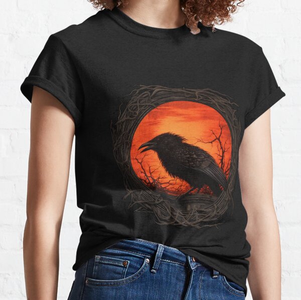Gothic Crow Classic T-Shirt
