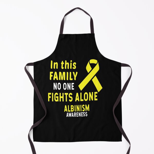 Item preview, In This Family Nobody Fights Alone Albinism Awareness designed and sold by Color-Sparkle.
