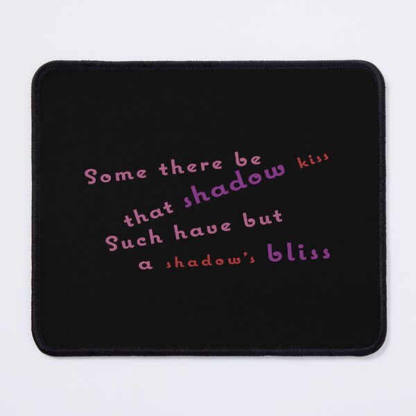 Item preview, Shadow KIss Quote Merchant of Venice Arragon Shakespeare Quote designed and sold by bard-art.