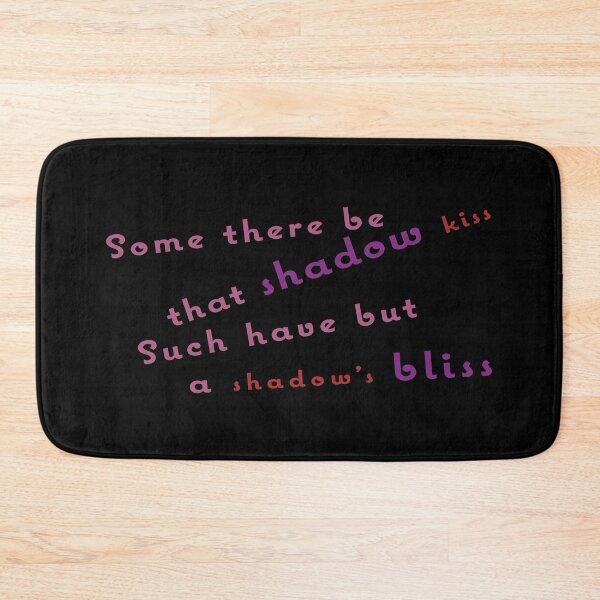 Item preview, Shadow KIss Quote Merchant of Venice Arragon Shakespeare Quote designed and sold by bard-art.