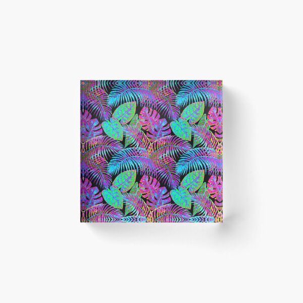 Item preview, Tropical palm leaves pattern,bright designed and sold by cutecrazytshirt.