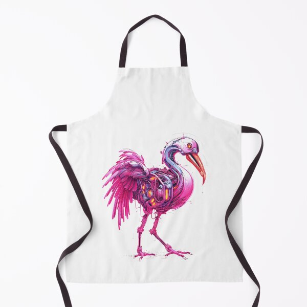 Item preview, Mechanical flamingo designed and sold by Rosaliartbook.