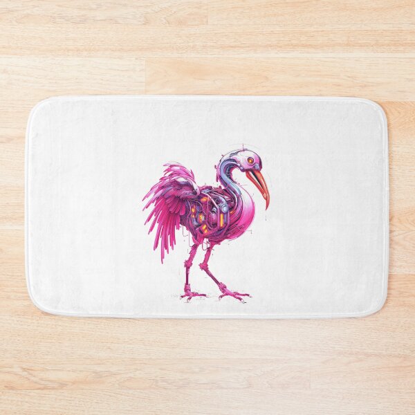 Item preview, Mechanical flamingo designed and sold by Rosaliartbook.