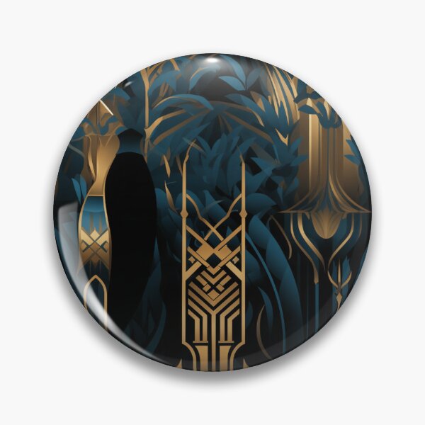 Item preview,  "Art Deco Animal: Bold lines and luxurious colors in an elegant composition" designed and sold by SBD-Shop.