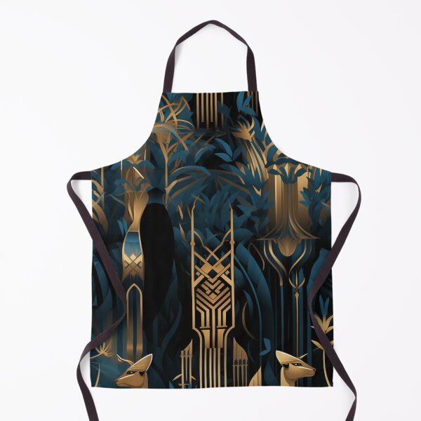 Item preview, "Art Deco Animal: Bold lines and luxurious colors in an elegant composition" designed and sold by SBD-Shop.
