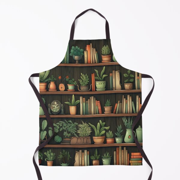 Item preview, Bookshelf green knick knack pattern designed and sold by schamsyy.