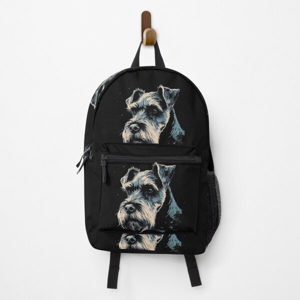 Item preview, A Mini Schnauzer In Distressed Style For Dark T-shirts designed and sold by GVRDesign.