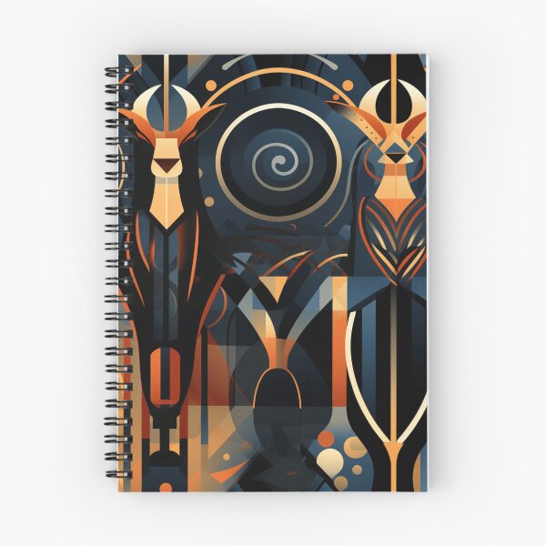 Item preview,  "Luxurious Elegance: Art Deco Animal Kingdom with Bold Lines and Opulent Colors" designed and sold by SBD-Shop.