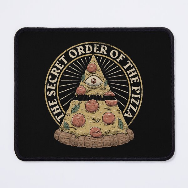 Item preview, Secret Order of the Pizza - Illuminati Food designed and sold by Studio Mootant.