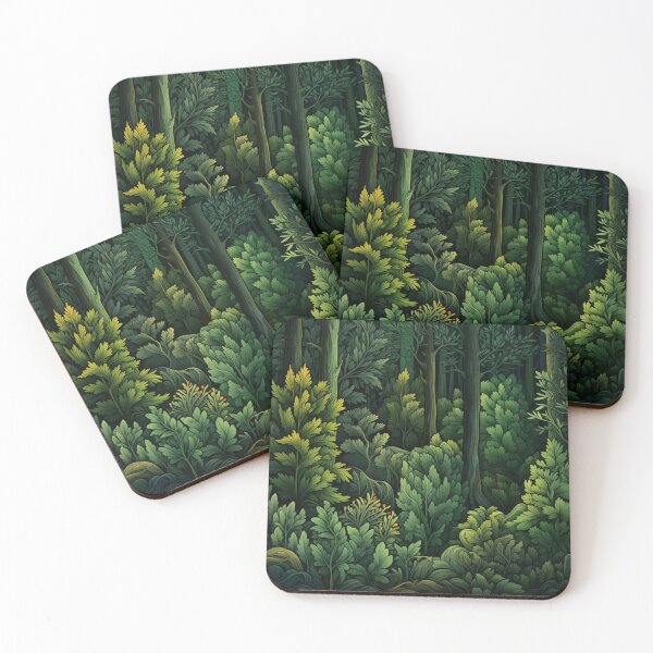 Item preview, Forest pattern with some trees designed and sold by schamsyy.