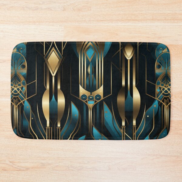 Item preview,   "Animal Art Deco Splendor: Luxurious Elegance with Bold Lines and Opulent Colors" designed and sold by SBD-Shop.