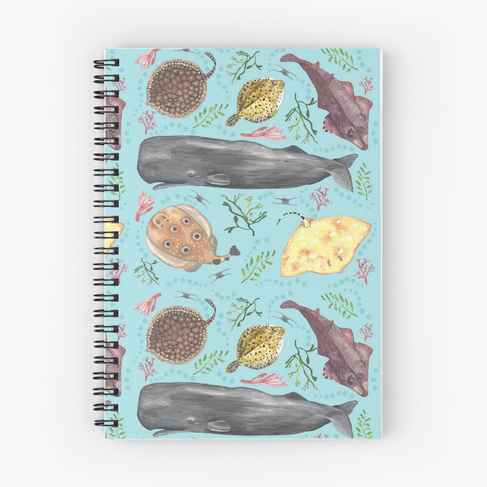 Item preview, Spiral Notebook designed and sold by RaggedyMoth.