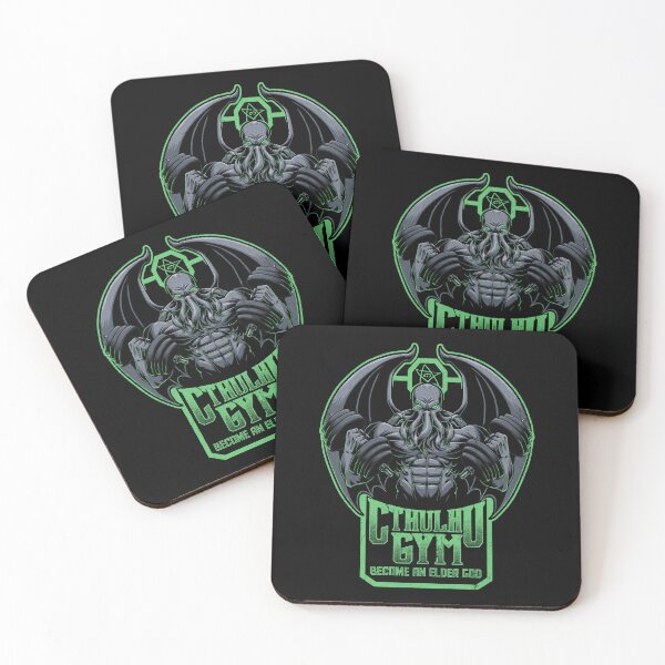 Item preview, Cthulhu Gym - Muscular Bodybuilder Monster designed and sold by Studio Mootant.