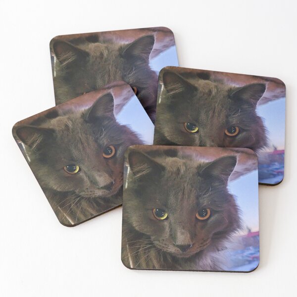 Item preview, Grey Cat designed and sold by seventySIXart&photo .