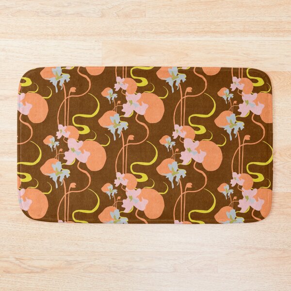 Item preview, Anya (Art Nouveau Nasturtium) - Chocolate  designed and sold by the-dinsdale.