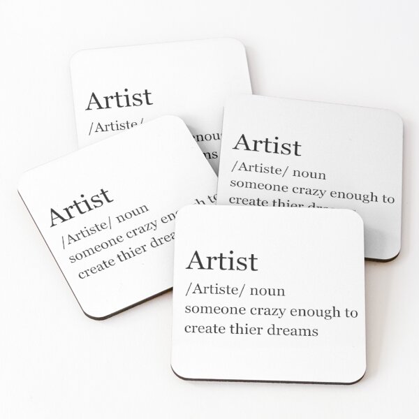 Item preview, Artist Definition  designed and sold by artsnackz.