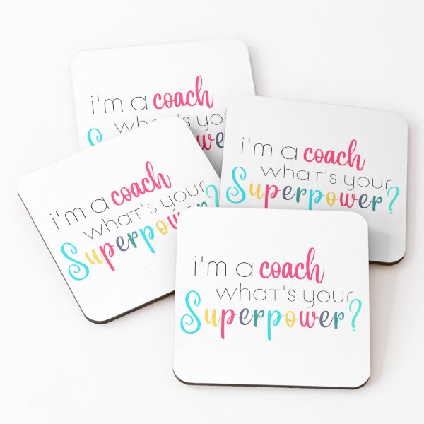 Item preview, Im a Coach, Whats Your Superpower designed and sold by ShoniwDesigns.