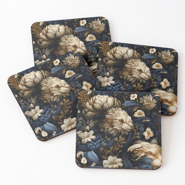 Item preview,  "Wildlife Renaissance: A Majestic Tapestry of Intricate Engravings" designed and sold by SBD-Shop.