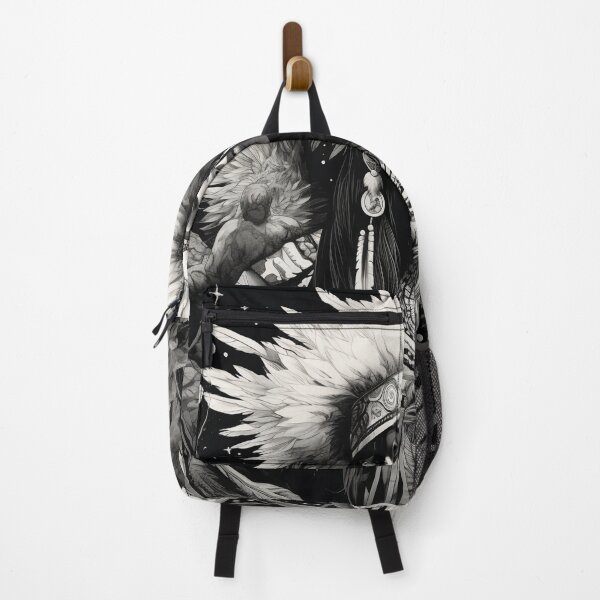Item preview, Ukiyo-e Fairy Tale Female Empowerment Black and White Female Portrait  designed and sold by BrandonArtWorld.
