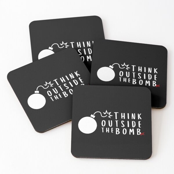 Item preview, Think Outside the Bomb (dark) / RoYuMi designed and sold by royumi.
