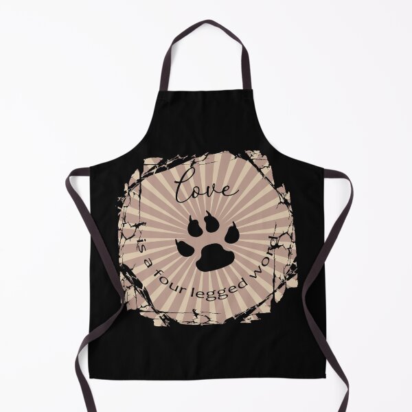 Item preview, Love is a Four Legged Word designed and sold by DogLifeCo.