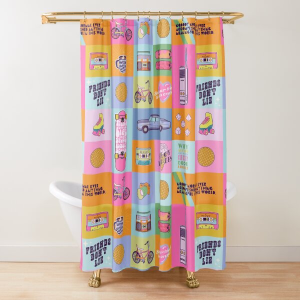 Artikel-Vorschau von Fremde Dinge Patchwork-Collage - Psychedelische Retro-Fan-Kunst, designt und verkauft von Trish Dish.