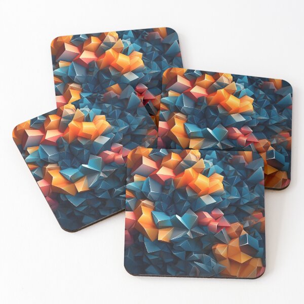 Item preview, Colorful Cubes designed and sold by ArtbyAiGallery.