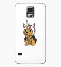 Funny Unicorn Yorkshire Terrier Case/Skin for Samsung Galaxy