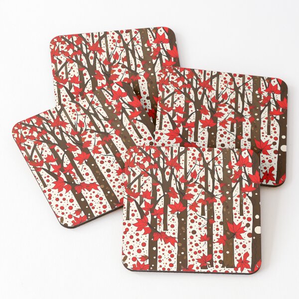 Item preview, Autumn red leaves designed and sold by Milito1.