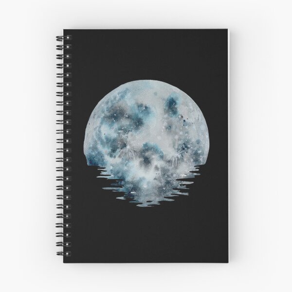 Item preview, Full Sturgeon Moon Watercolor designed and sold by Elaine McGhee.