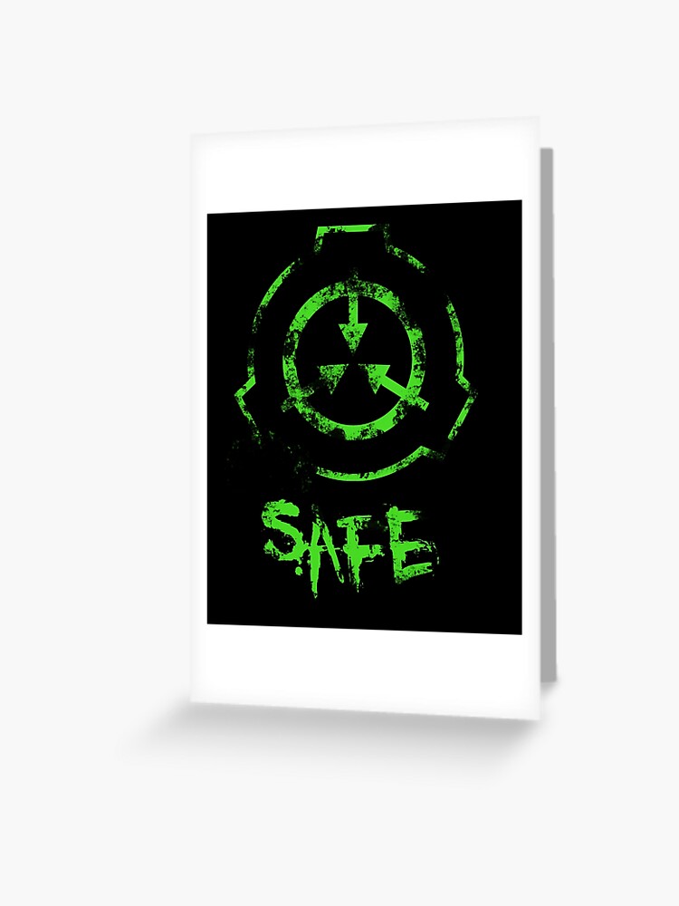 SCP Foundation Logo Colors | Greeting Card