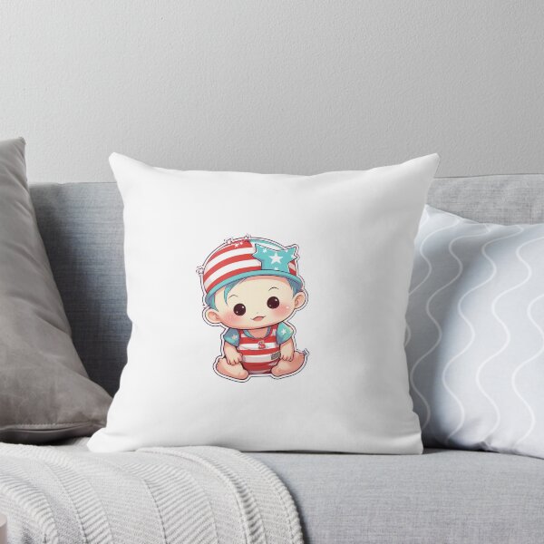 Item preview, Independence Day Baby Boy Sticker designed and sold by LizzyGraphics.