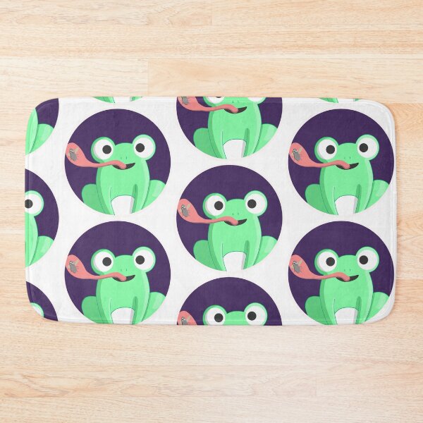 Item preview, Frog Catching Fly sticker designed and sold by AAIstickers.