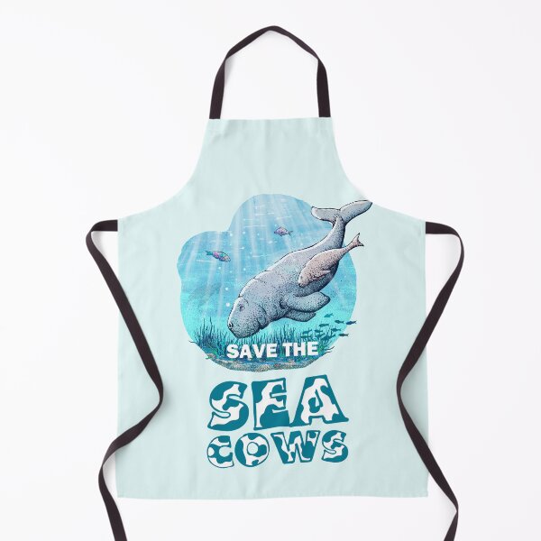 Item preview, Cute family of dugongs - Save the Sea Cows! designed and sold by Frank J. Art.