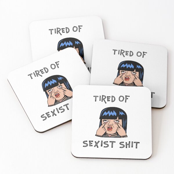 Item preview, Tired of Sexist Shit - Feminism designed and sold by NoBra-Store.
