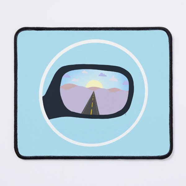 Item preview, Landscape in car side mirror designed and sold by AAIstickers.
