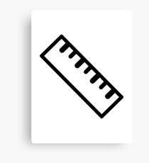 Ruler Canvas Print