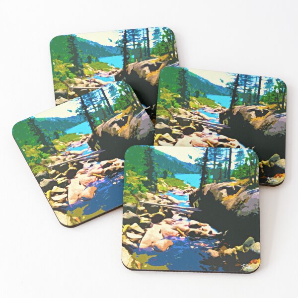Item preview, STREAM INTO PINECREST LAKE  designed and sold by ArtbyRolleen.